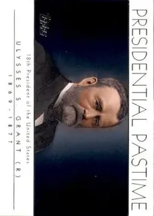 2004 Topps #PP18 Presidential Pastime Ulysses S. Grant