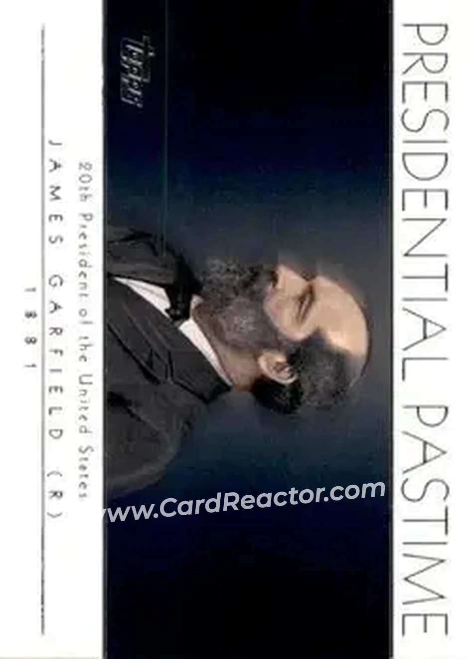 2004 Topps - Presidential Pastime #PP20 - James A. Garfield - Front