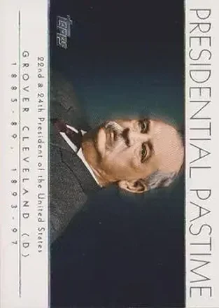 2004 Topps #PP22 Presidential Pastime Grover Cleveland