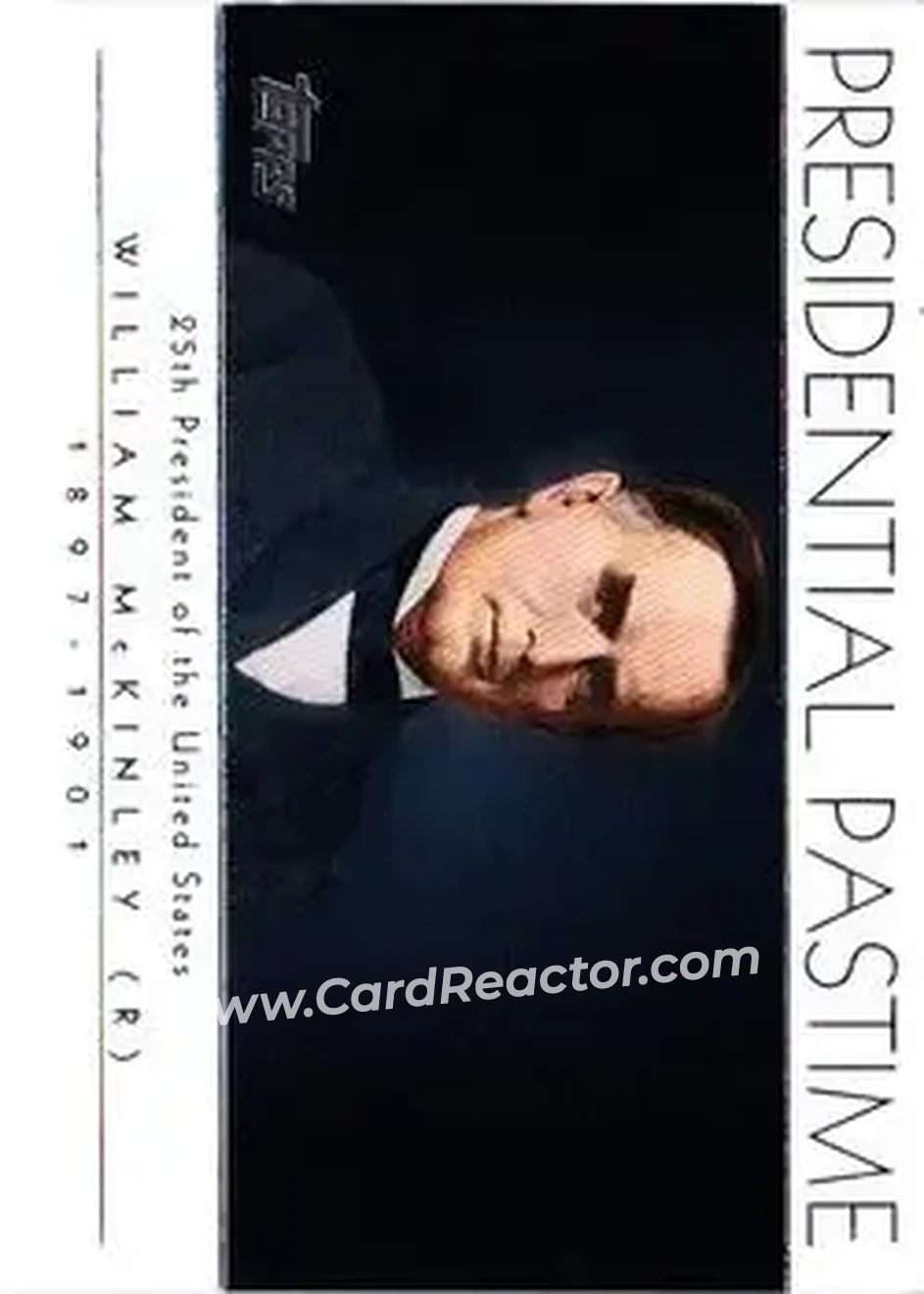 2004 Topps - Presidential Pastime #PP24 - William McKinley Jr. - Front