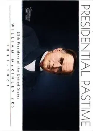 2004 Topps #PP24 Presidential Pastime William McKinley Jr.