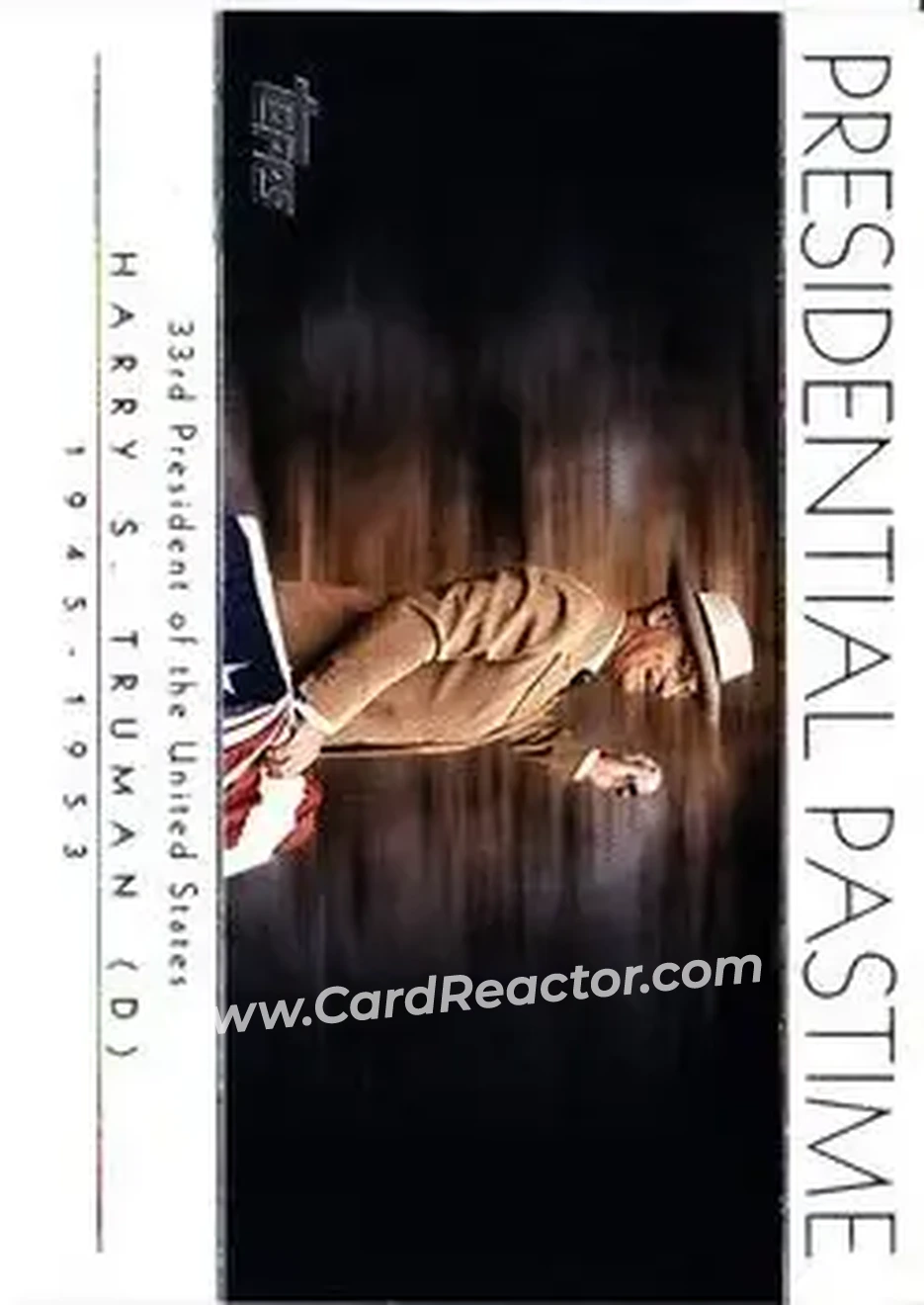 2004 Topps - Presidential Pastime #PP32 - Harry S. Truman - Front