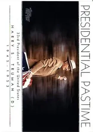 2004 Topps - Presidential Pastime #PP32 - Harry S. Truman