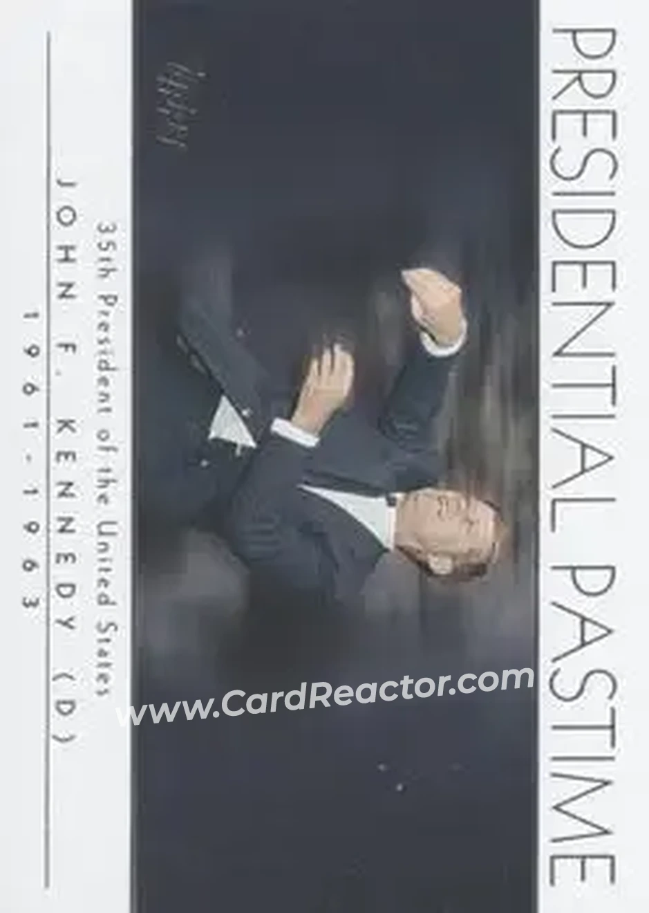 2004 Topps - Presidential Pastime #PP34 - John F. Kennedy - Front