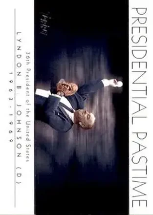 2004 Topps - Presidential Pastime #PP35 - Lyndon Johnson