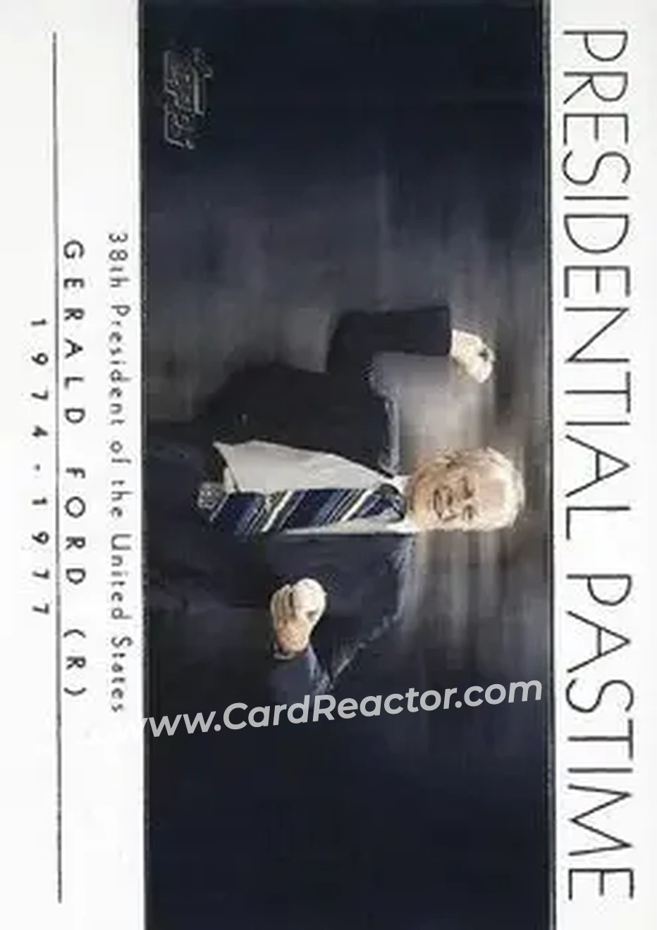 2004 Topps - Presidential Pastime #PP37 - Gerald Ford - Front