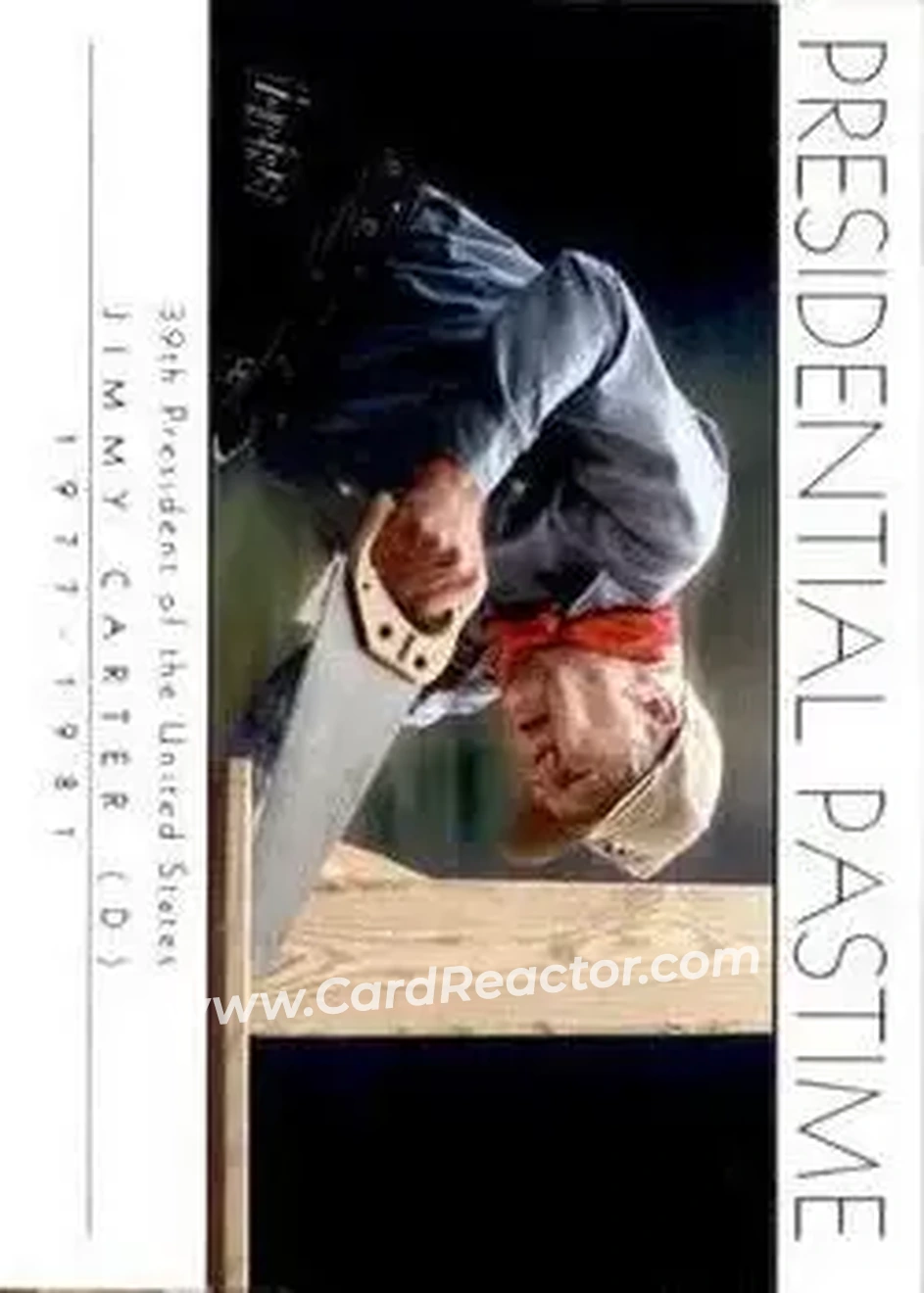2004 Topps - Presidential Pastime #PP38 - Jimmy Carter - Front