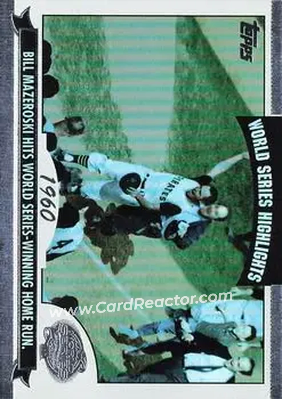 2004 Topps - World Series Highlights (Series One) #WS-BM - Bill Mazeroski - Pittsburgh Pirates - Front