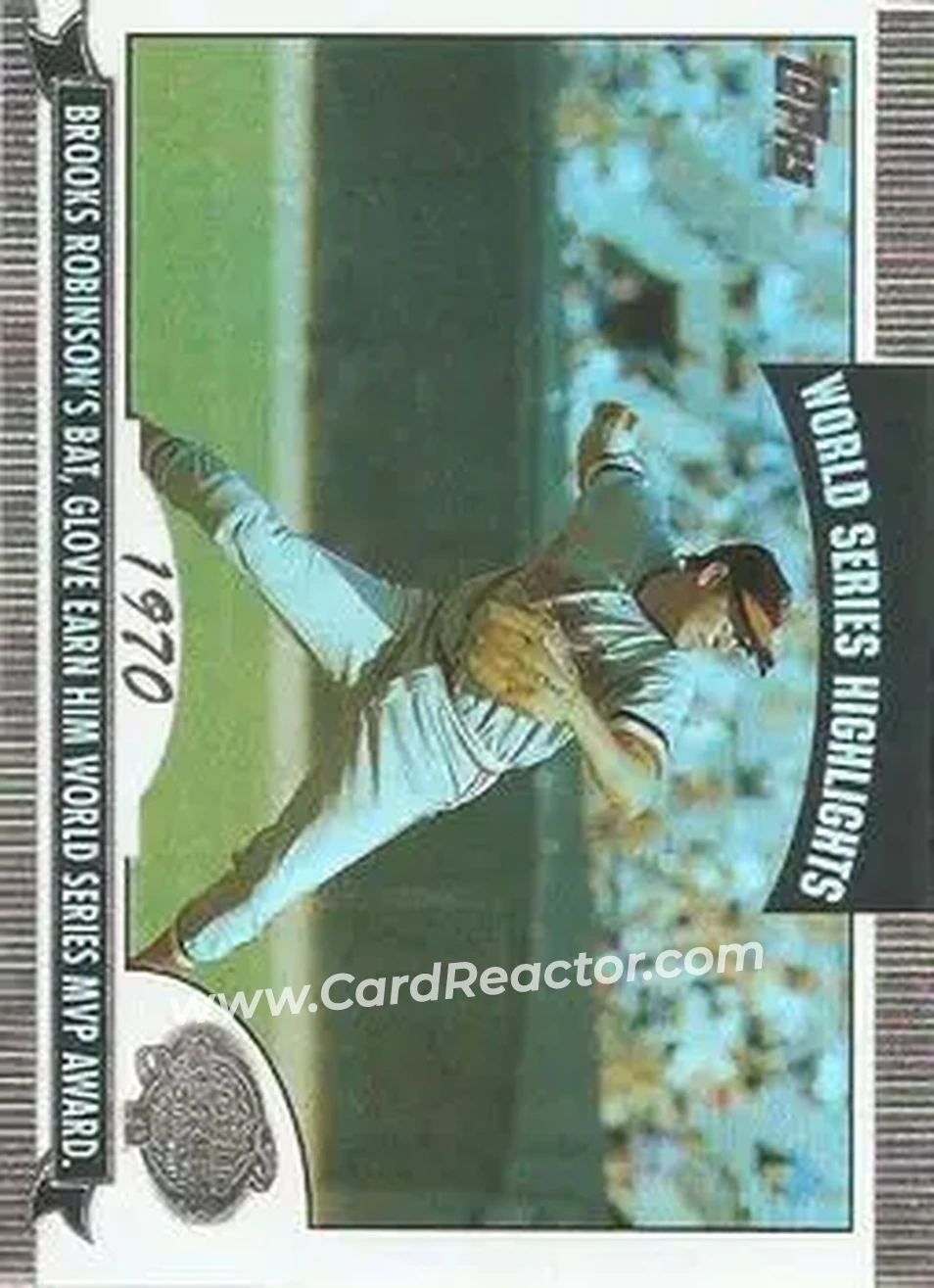 2004 Topps - World Series Highlights (Series One) #WS-BR - Brooks Robinson - Baltimore Orioles - Front