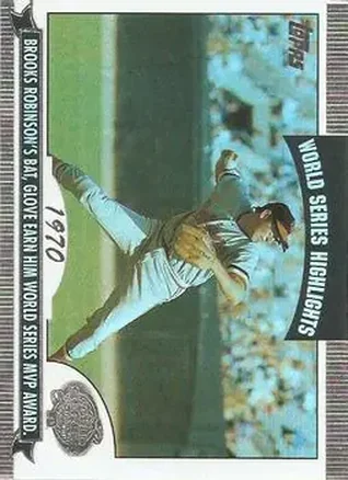 2004 Topps - World Series Highlights (Series One) #WS-BR - Brooks Robinson - Baltimore Orioles