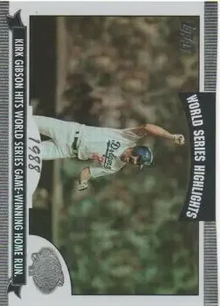 2004 Topps #WS-KG World Series Highlights (Series One) Kirk Gibson
