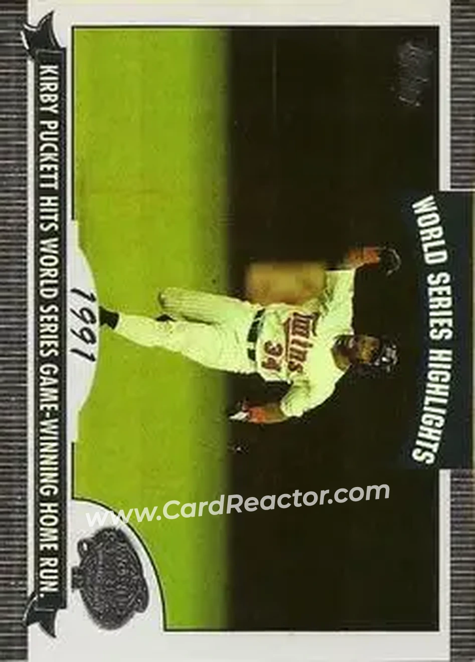 2004 Topps - World Series Highlights (Series One) #WS-KP - Kirby Puckett - Minnesota Twins - Front