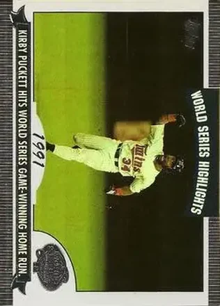 2004 Topps - World Series Highlights (Series One) #WS-KP - Kirby Puckett - Minnesota Twins