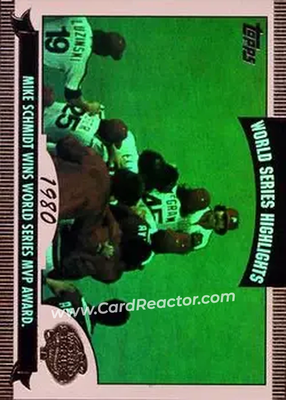 2004 Topps - World Series Highlights (Series One) #WS-MS - Mike Schmidt - Philadelphia Phillies - Front 2004 Topps - World Series Highlights (Series One) #WS-MS - Mike Schmidt - Philadelphia Phillies - Front