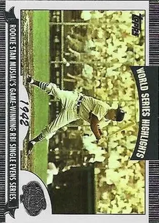 2004 Topps - World Series Highlights (Series One) #WS-SM - Stan Musial - St. Louis Cardinals