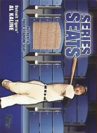 2004 Topps - Series Seats Relics #SSSR-AK - Al Kaline - Detroit Tigers