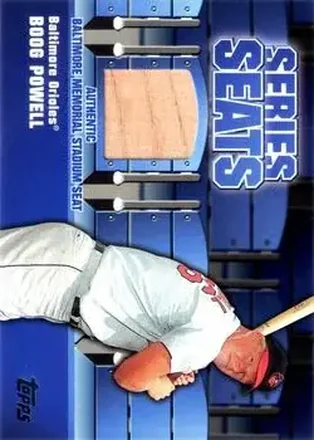 2004 Topps #SSSR-BP Series Seats Relics John Powell