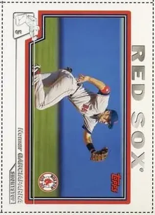2004 Topps - Wax Box Bottom Panels Singles #200 - Nomar Garciaparra - Boston Red Sox
