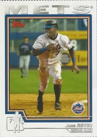 2004 Topps - Wax Box Bottom Panels Singles #520 - Jose Reyes - New York Mets