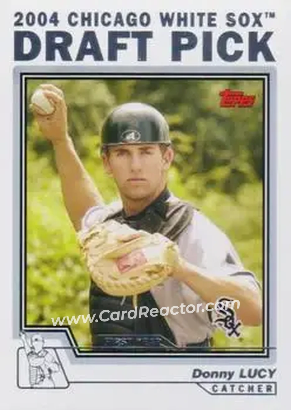 2004 Topps - Draft Picks #2 - Donny Lucy - Chicago White Sox - Front 2004 Topps - Draft Picks #2 - Donny Lucy - Chicago White Sox - Front