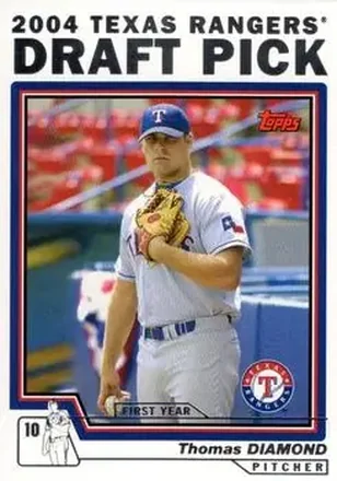 2004 Topps #9 Draft Picks Thomas Diamond