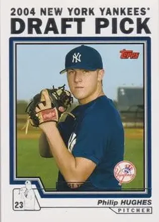 2004 Topps #15 Draft Picks Phil Hughes