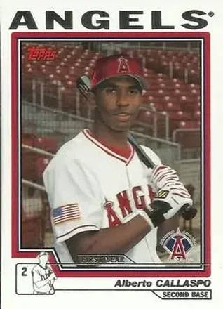 2004 Topps #6 First Year Players Alberto Callaspo