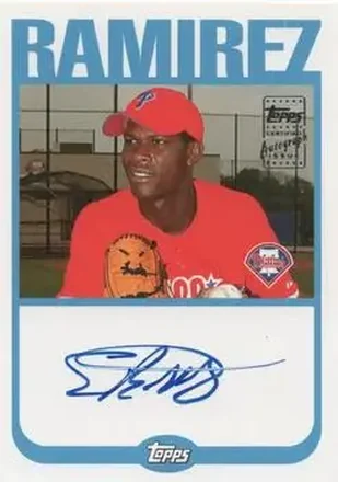 2004 Topps #TA-ER Autographs Elizardo Ramirez