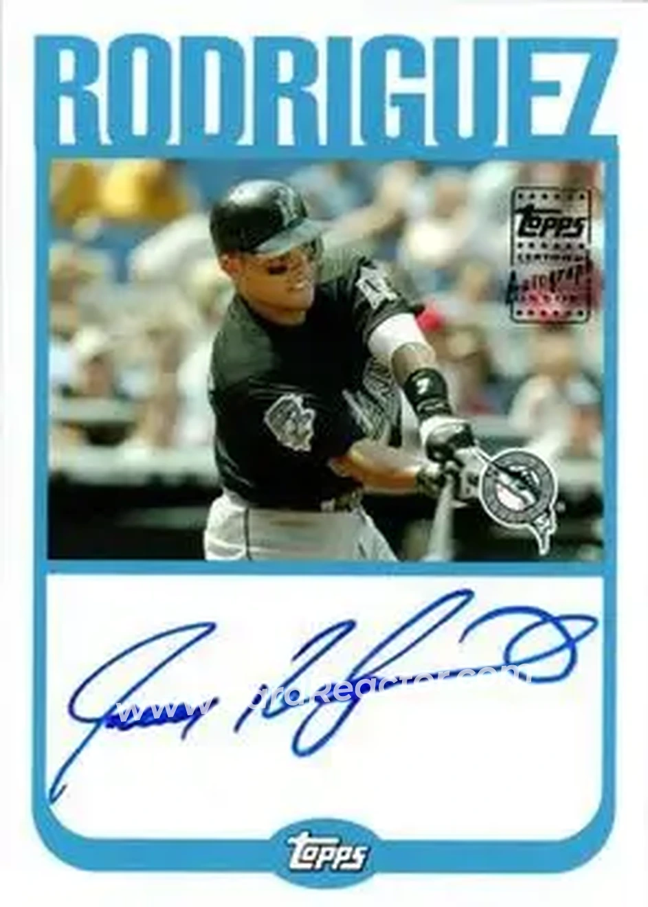 2004 Topps - Autographs #TA-IR - Ivan Rodriguez - Florida Marlins - Front