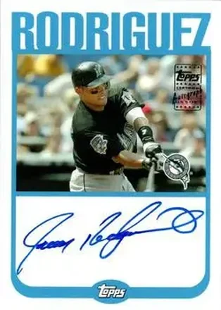 2004 Topps - Autographs #TA-IR - Ivan Rodriguez - Florida Marlins
