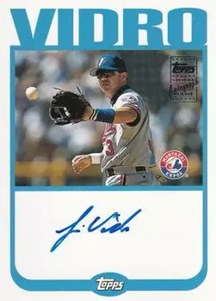 2004 Topps - Autographs #TA-JV - Jose Vidro - Montreal Expos