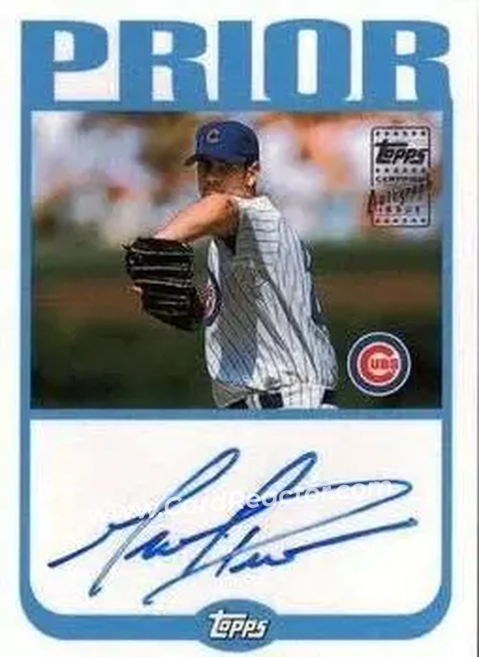 2004 Topps - Autographs #TA-MP - Mark Prior - Chicago Cubs - Front