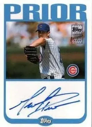 2004 Topps - Autographs #TA-MP - Mark Prior - Chicago Cubs