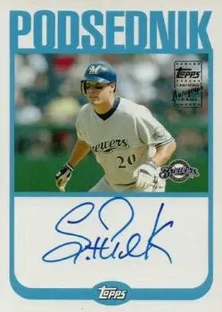 2004 Topps - Autographs #TA-SP - Scott Podsednik - Milwaukee Brewers