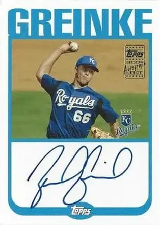 2004 Topps - Autographs #TA-ZG - Zack Greinke - Kansas City Royals