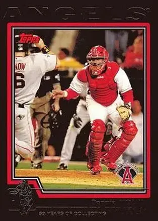 2004 Topps #12 Black Bengie Molina