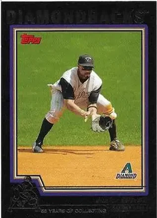 2004 Topps - Black #14 - Junior Spivey - Arizona Diamondbacks