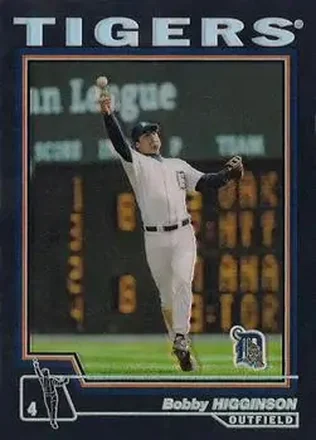 2004 Topps #24 Black Bobby Higginson