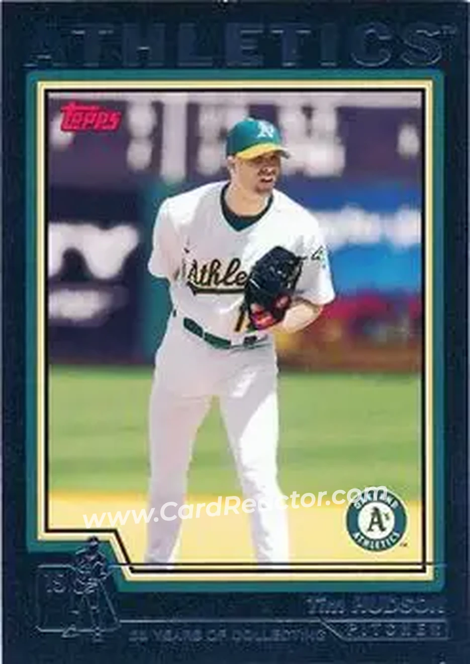 2004 Topps - Black #30 - Tim Hudson - Oakland Athletics - Front 2004 Topps - Black #30 - Tim Hudson - Oakland Athletics - Front