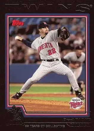 2004 Topps - Black #32 - Brad Radke - Minnesota Twins