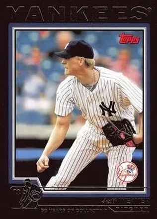 2004 Topps - Black #33 - Jeff Weaver - New York Yankees