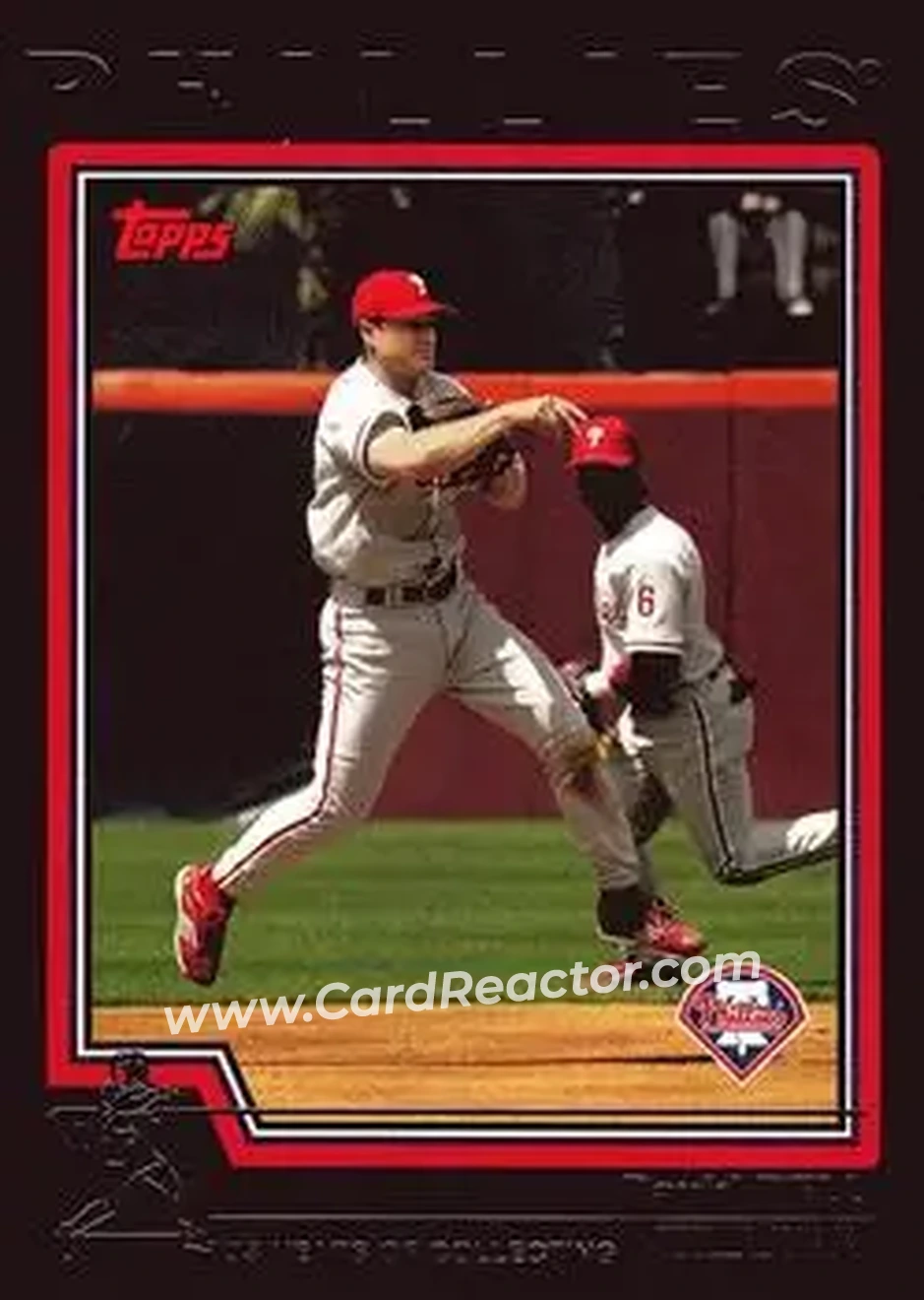 2004 Topps - Black #35 - David Bell - Philadelphia Phillies - Front
