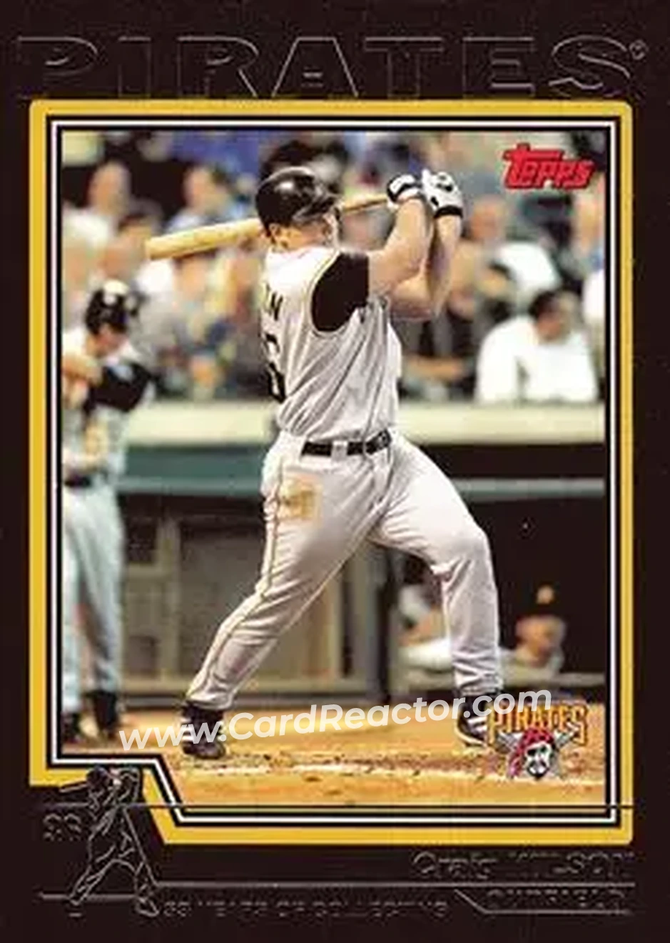 2004 Topps - Black #36 - Craig Wilson - Pittsburgh Pirates - Front