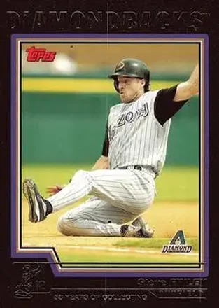2004 Topps - Black #44 - Steve Finley - Arizona Diamondbacks