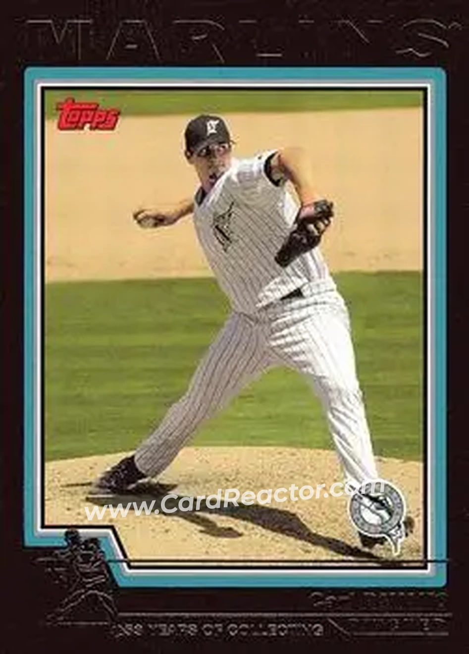 2004 Topps - Black #48 - Carl Pavano - Florida Marlins - Front