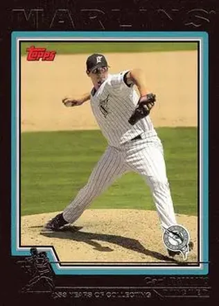 2004 Topps - Black #48 - Carl Pavano - Florida Marlins