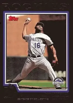 2004 Topps - Black #53 - Jose Jimenez - Colorado Rockies