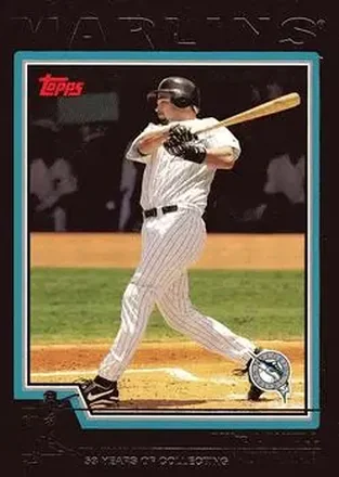 2004 Topps - Black #55 - Mike Lowell - Florida Marlins