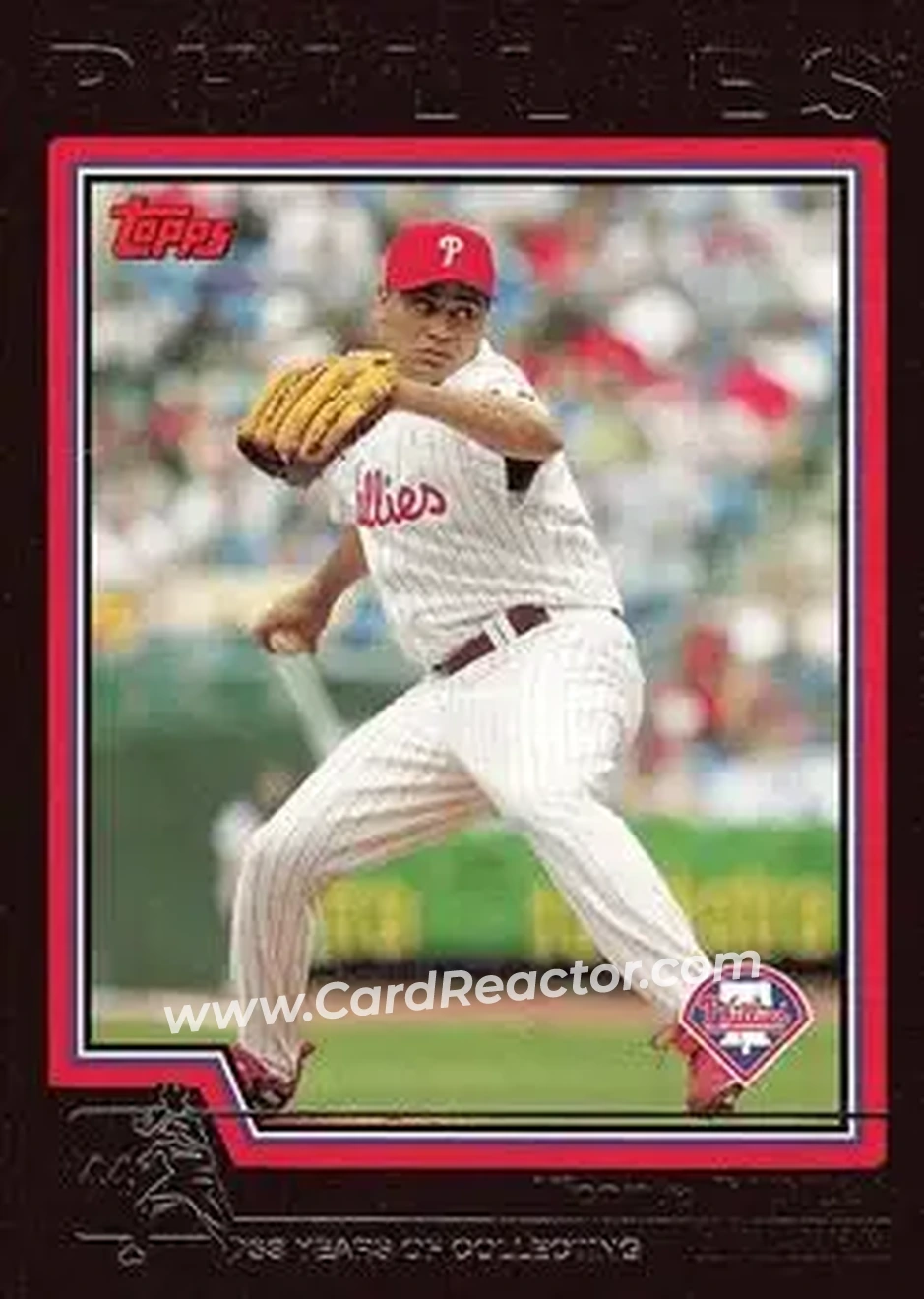 2004 Topps - Black #59 - Vicente Padilla - Philadelphia Phillies - Front