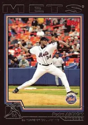 2004 Topps - Black #63 - Pedro Astacio - New York Mets